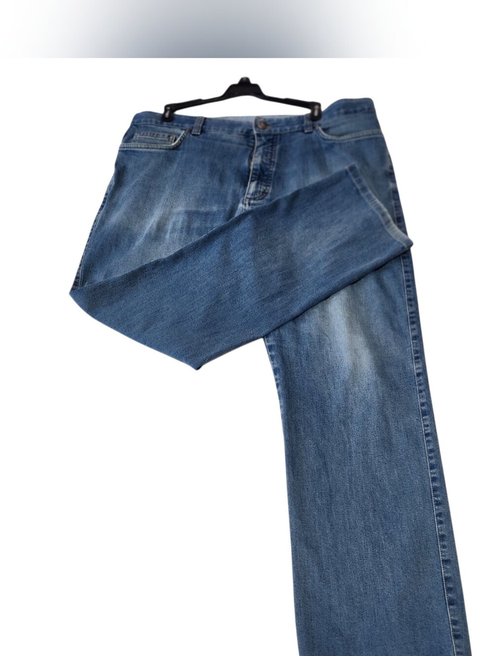 Ermenegildo Zegna Men’s Light Blue Relaxed Jeans